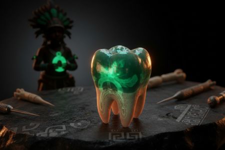研究：在年轻人的牙齿中发现前西班牙时期玛雅玉镶嵌物
